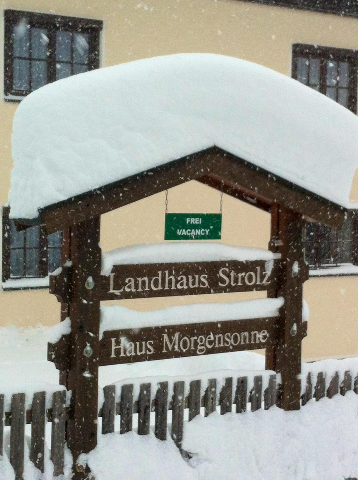 Landhaus Strolz Sankt Anton am Arlberg Esterno foto